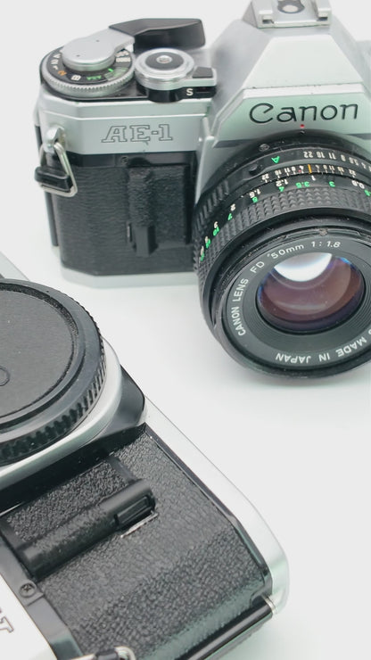 Couvercle de compartiment à piles V2 (lot de 2) pour Canon AE-1, A-1, AE-1 Program