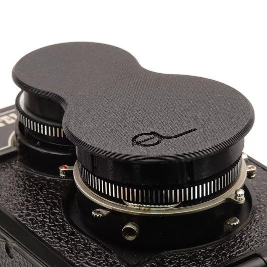 Doppio copriobiettivo Ø 42mm per Lomo Lubitel 166, 166B e universale