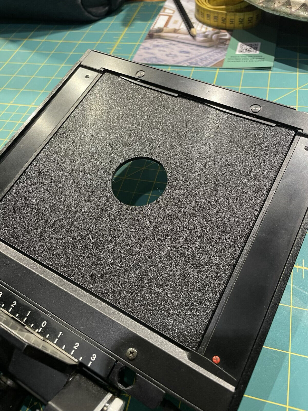 Lens board 140x140mm for Sinar p/f & Horseman L (Copal #0-#3)