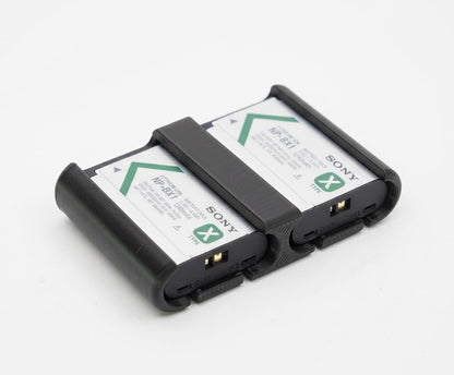Support de batterie pour 2x batteries Sony NP-BX1 pour Sony RX100 & ZV-1