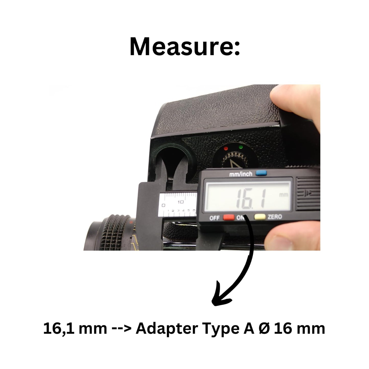 Kiev 88 Batterieadapter (4x LR44) für TTL Prisma Typ A