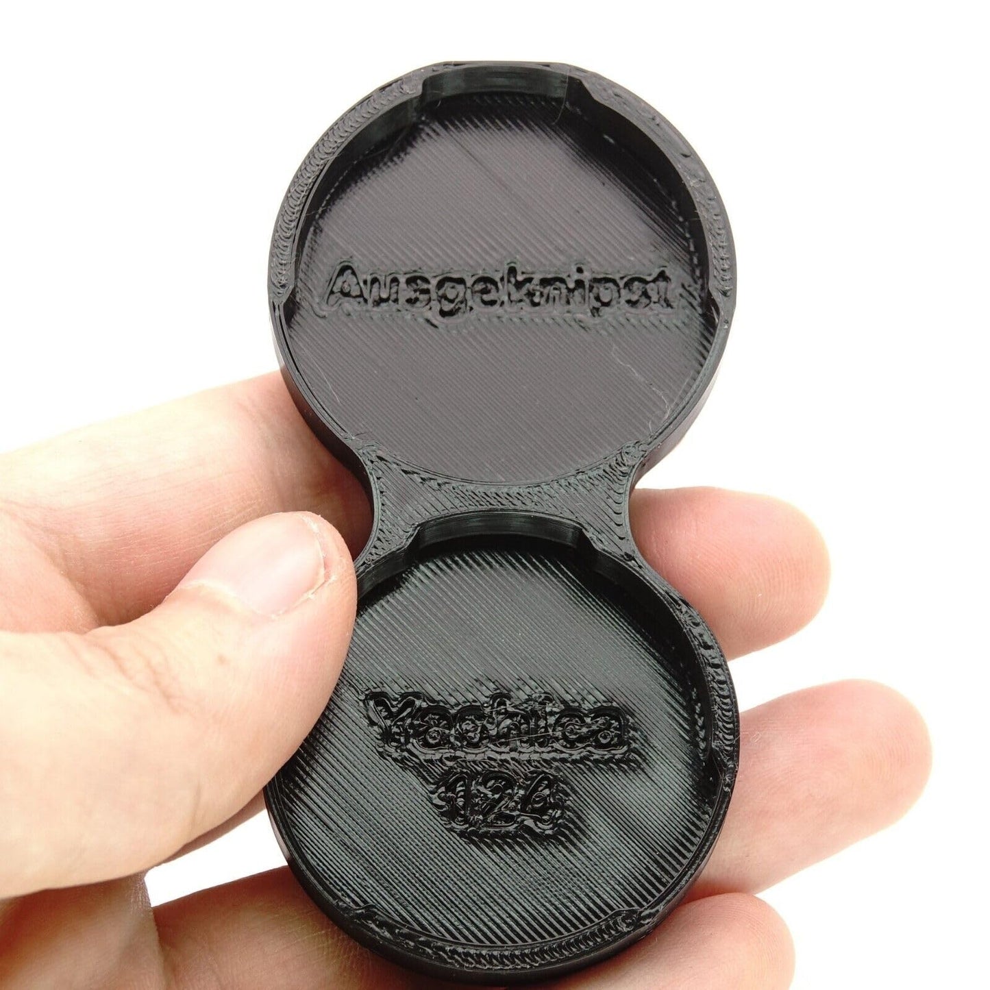 Doppel-Objektivdeckel (Bay 1) für Yashica Mat 124G & Rolleiflex