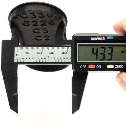 Cache d'objectif pour Mamiya TLR Seikosha 80mm & 105mm (C330, C220)