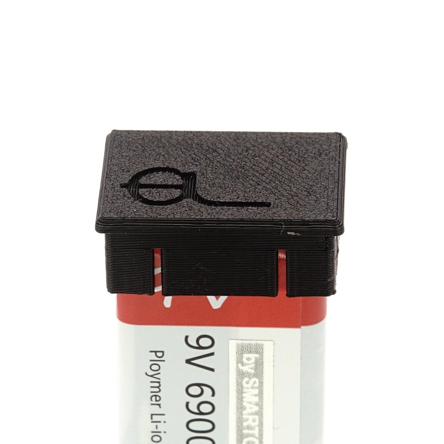 2x Battery protection cover for 9V block batteries