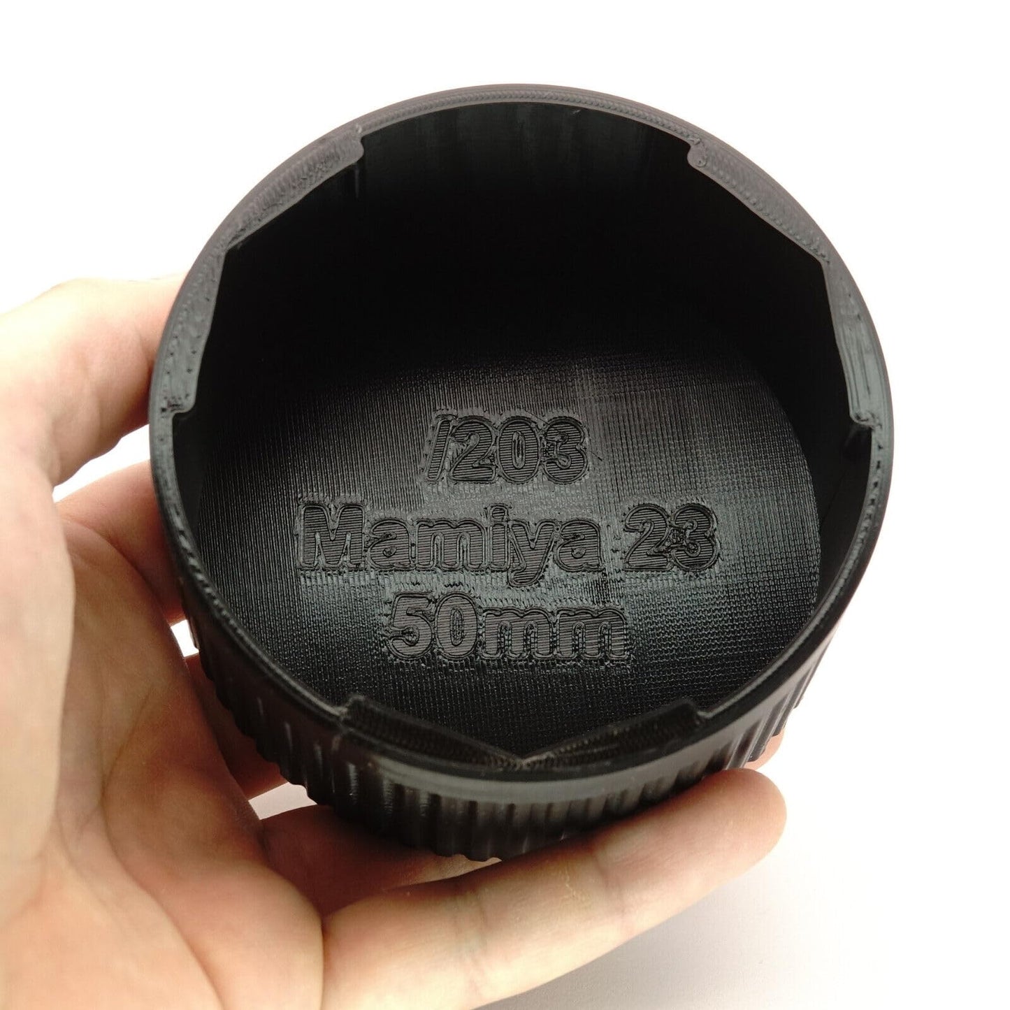 Cache arrière d'objectif (profond) pour Mamiya Press & Sekor 50mm f/6.3