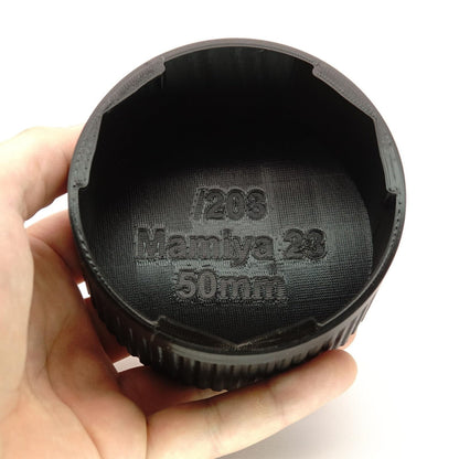 Cache arrière d'objectif (profond) pour Mamiya Press & Sekor 50mm f/6.3