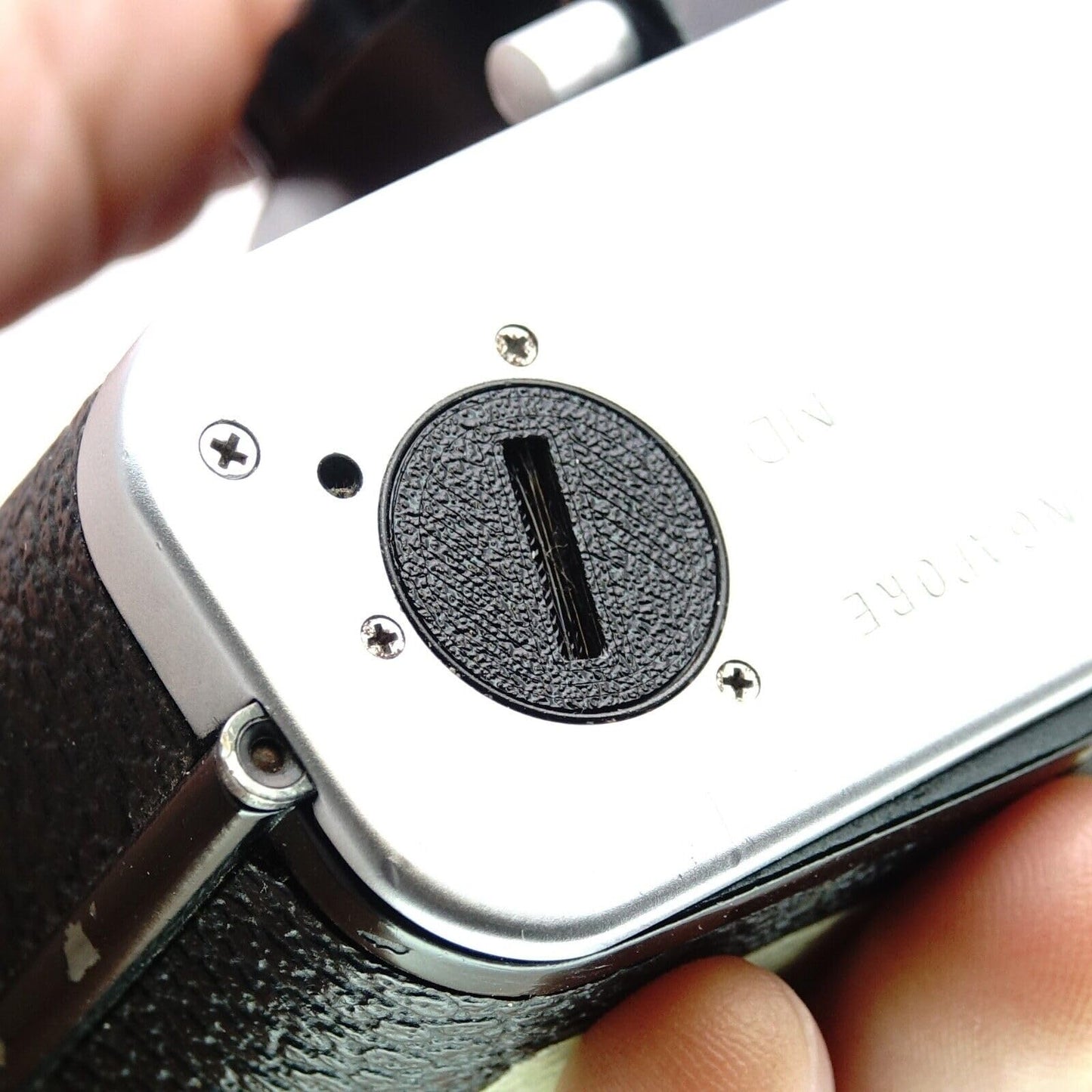 Cubierta de conexión para motor-drive para Rolleiflex SL35 / SL35 E