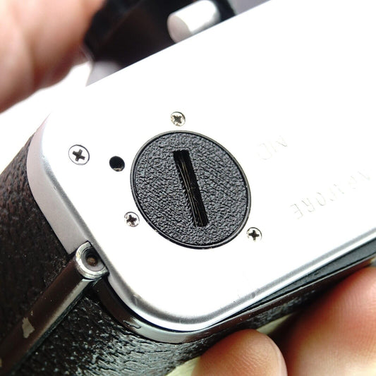 Cover for motor drive connection for Rolleiflex SL35 / SL35 E