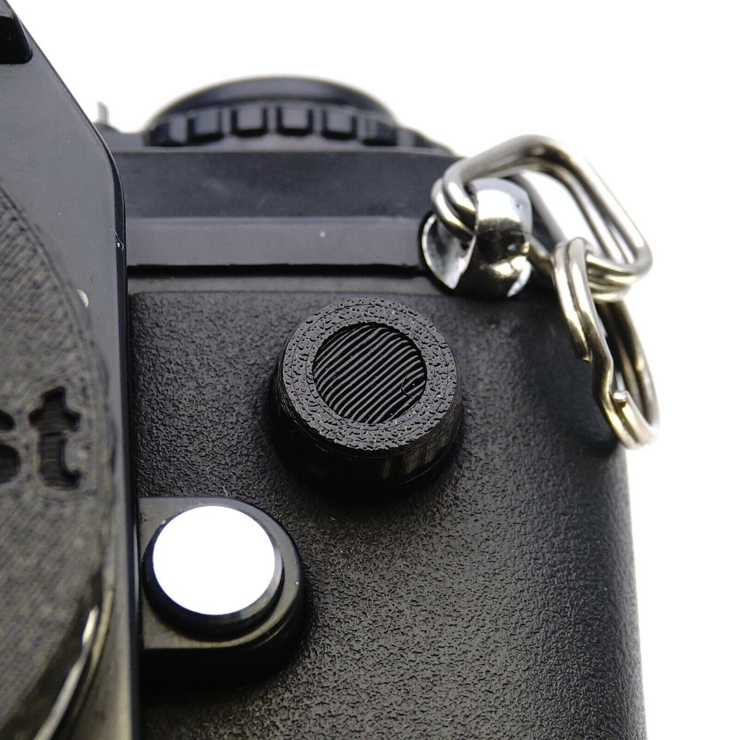 Ensemble de caches classiques Nikon : télécommande à 2 broches et caches de synchronisation PC (F4, F3, MD-4, F801)