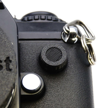 Ensemble de caches classiques Nikon : télécommande à 2 broches et caches de synchronisation PC (F4, F3, MD-4, F801)