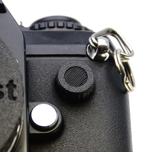 Juego de cubiertas clásicas Nikon: tapas de protección para mando a distancia de 2 clavijas y sincronización PC (F4, F3, MD-4, F801)