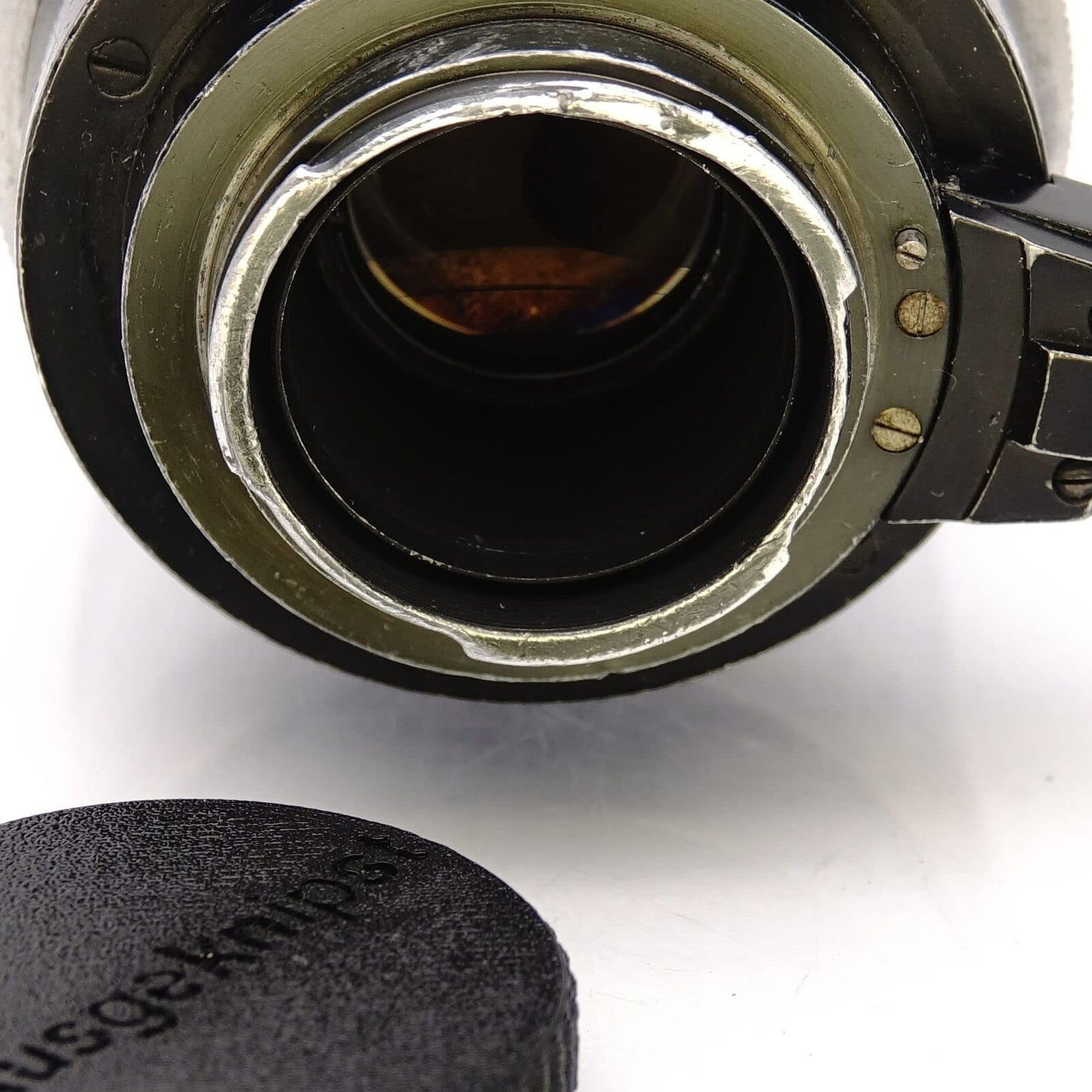 Cache arrière de baïonnette Exakta / Exa pour objectifs (Varex, Exa, Topcon)