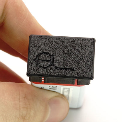 2x Battery protection cover for 9V block batteries