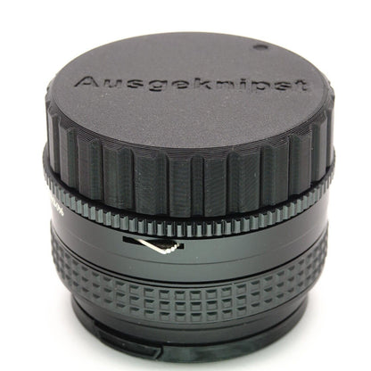 Tapa trasera del objetivo (bayoneta roscada) para Kiev 88 Volna, Vega y Mir