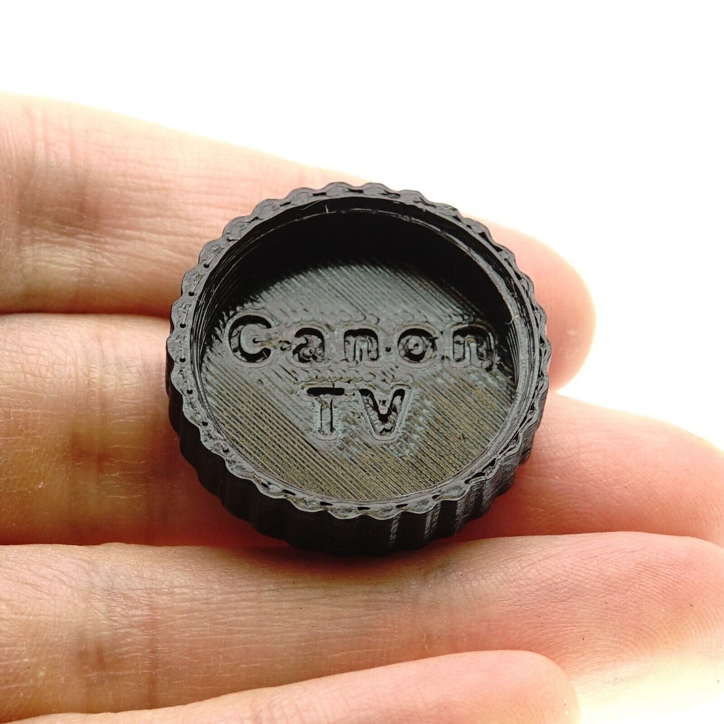 Tapa trasera de objetivo C-Mount para objetivos CCTV, cine y vídeo