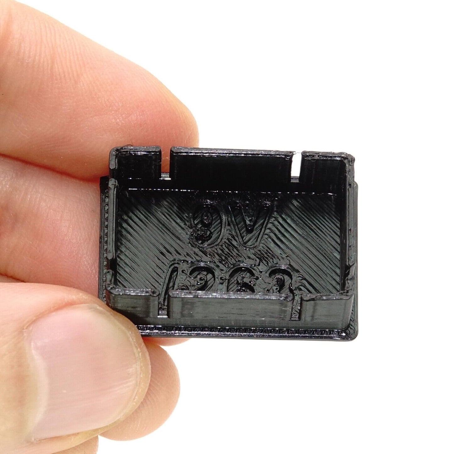 2x Battery protection cover for 9V block batteries