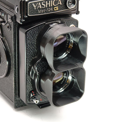 Lens hood Bay 1 for Yashica Mat 124G & Rolleiflex T