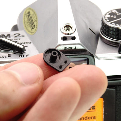 Cubierta para zapata de flash tipo 4 para Olympus OM-1n, OM-2n