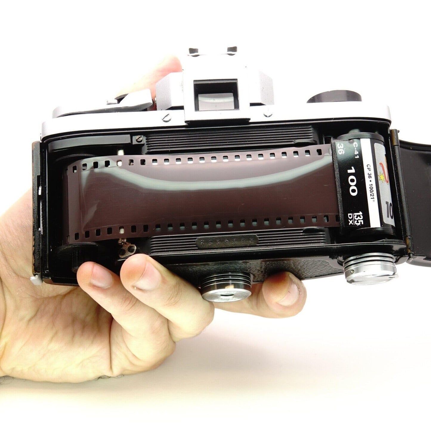 Filmspule für Exakta Varex VX 1000, VX 500, IIa & IIb (Code Blau)