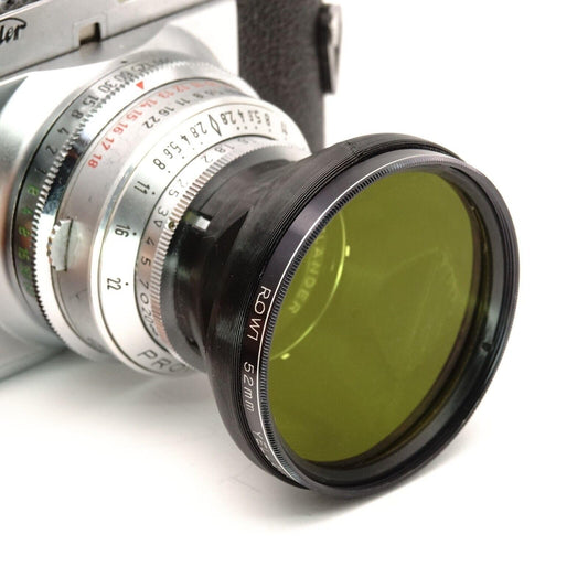 Lens hood & 52mm filter adapter for Voigtländer Vito B & Vitomatic