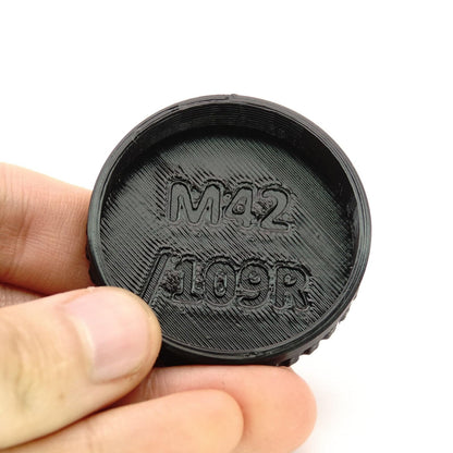 Objektivrückdeckel M42 für Helios-44, Takumar & Zeiss Jena