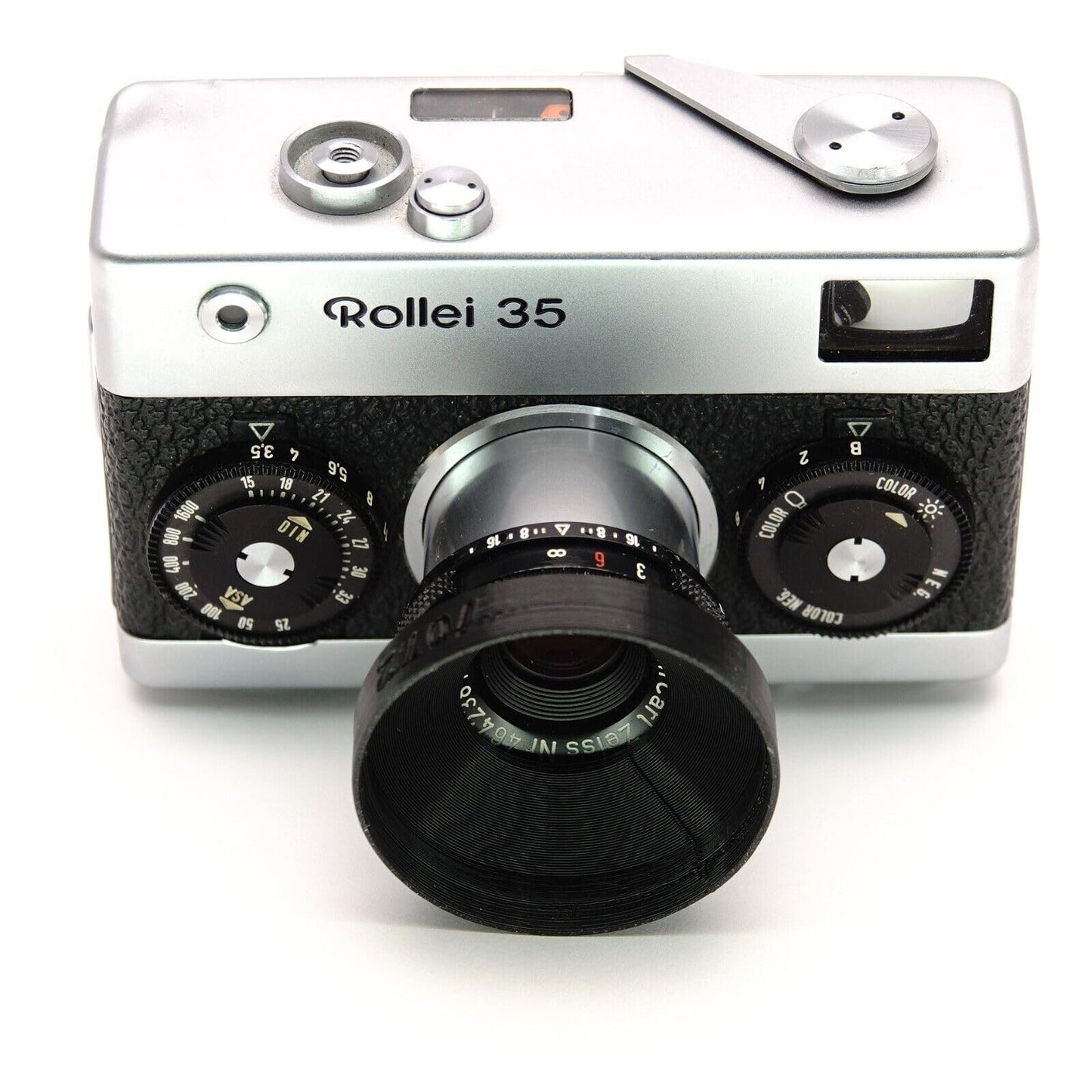 Lens hood & filter adapter 24mm for Rollei 35, 35T, 35TE, B35