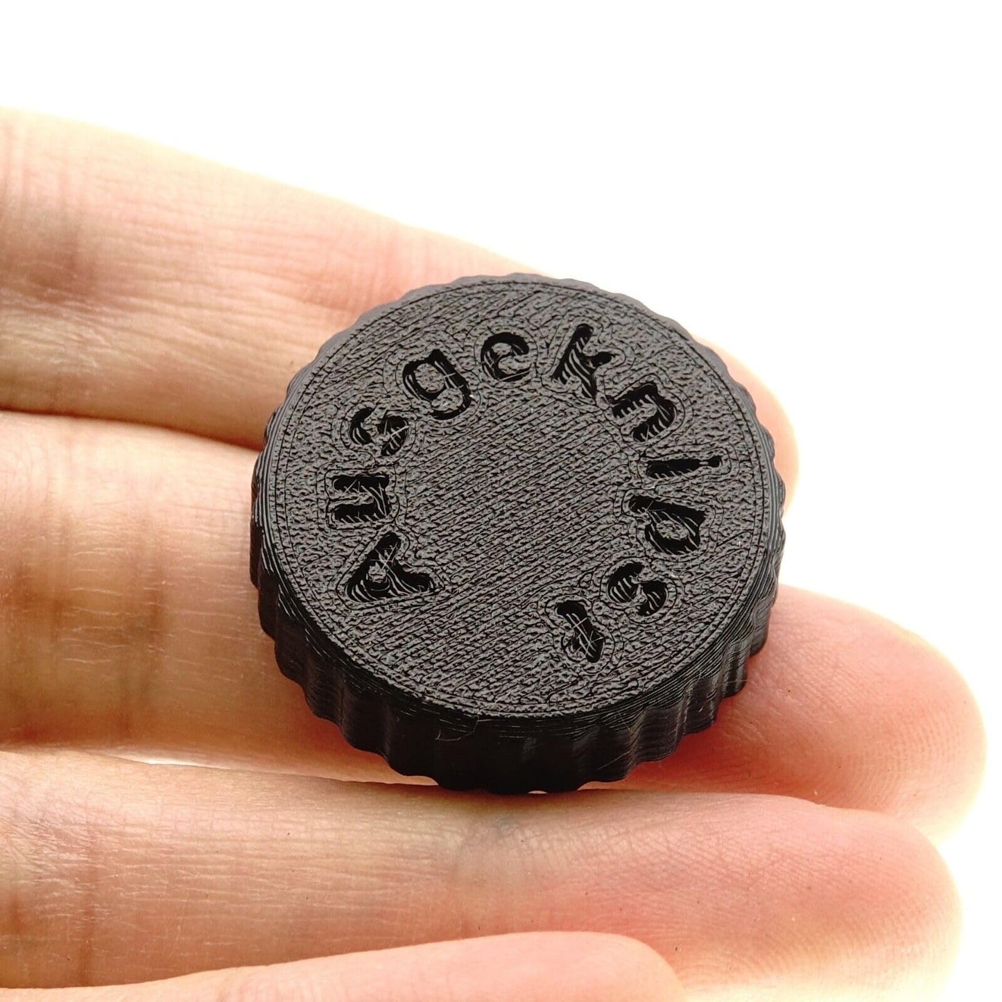 Tapa trasera de objetivo C-Mount para objetivos CCTV, cine y vídeo