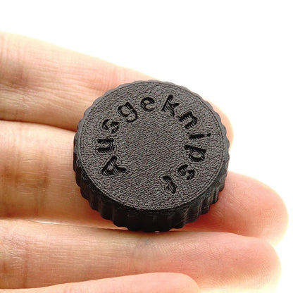 Tapa trasera de objetivo C-Mount para objetivos CCTV, cine y vídeo