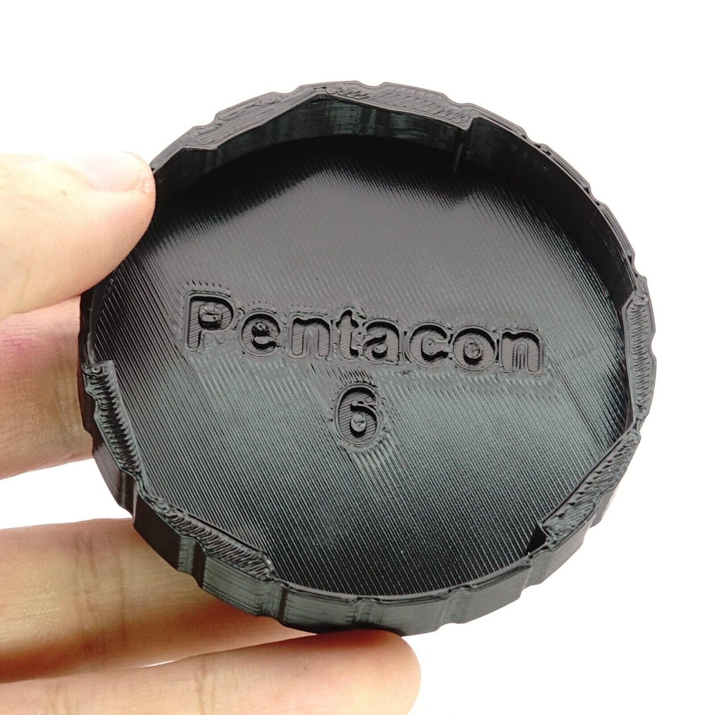 Cache d'objectif P6 à baïonnette pour Pentacon Six, Kiev 60 et Praktisix