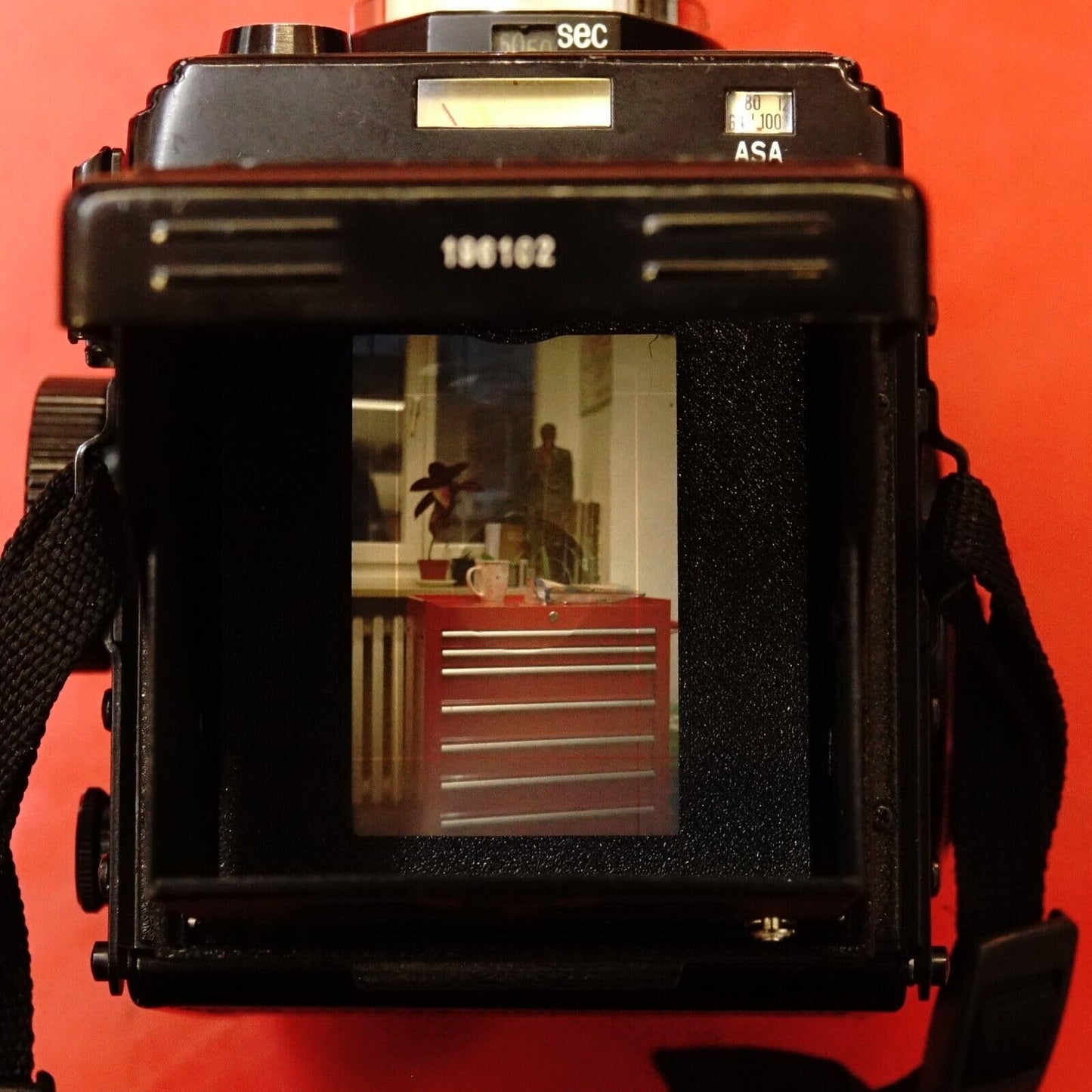 Viewing mask (35mm format) for Yashica Mat 124G & 124