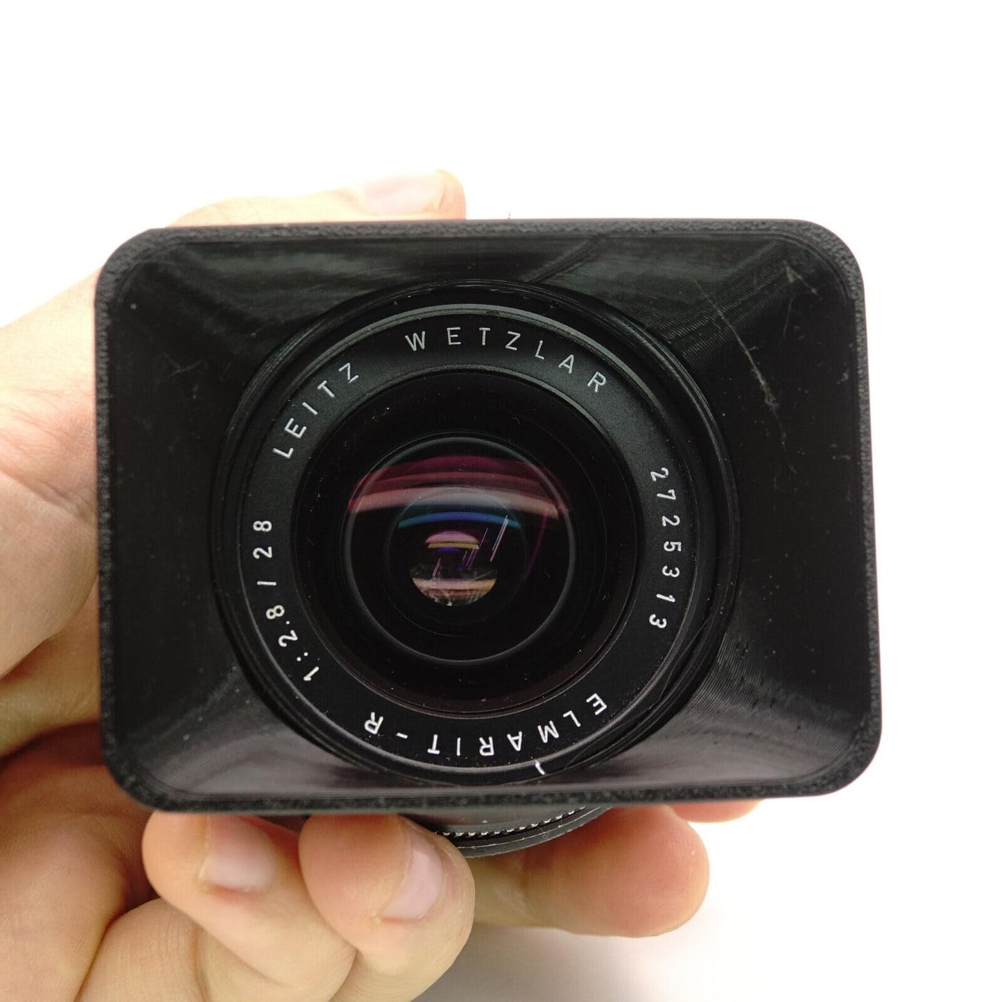 Lens hood (Type 12509) for Leica Elmarit-R 28mm, 35mm & Summicron-R 35mm