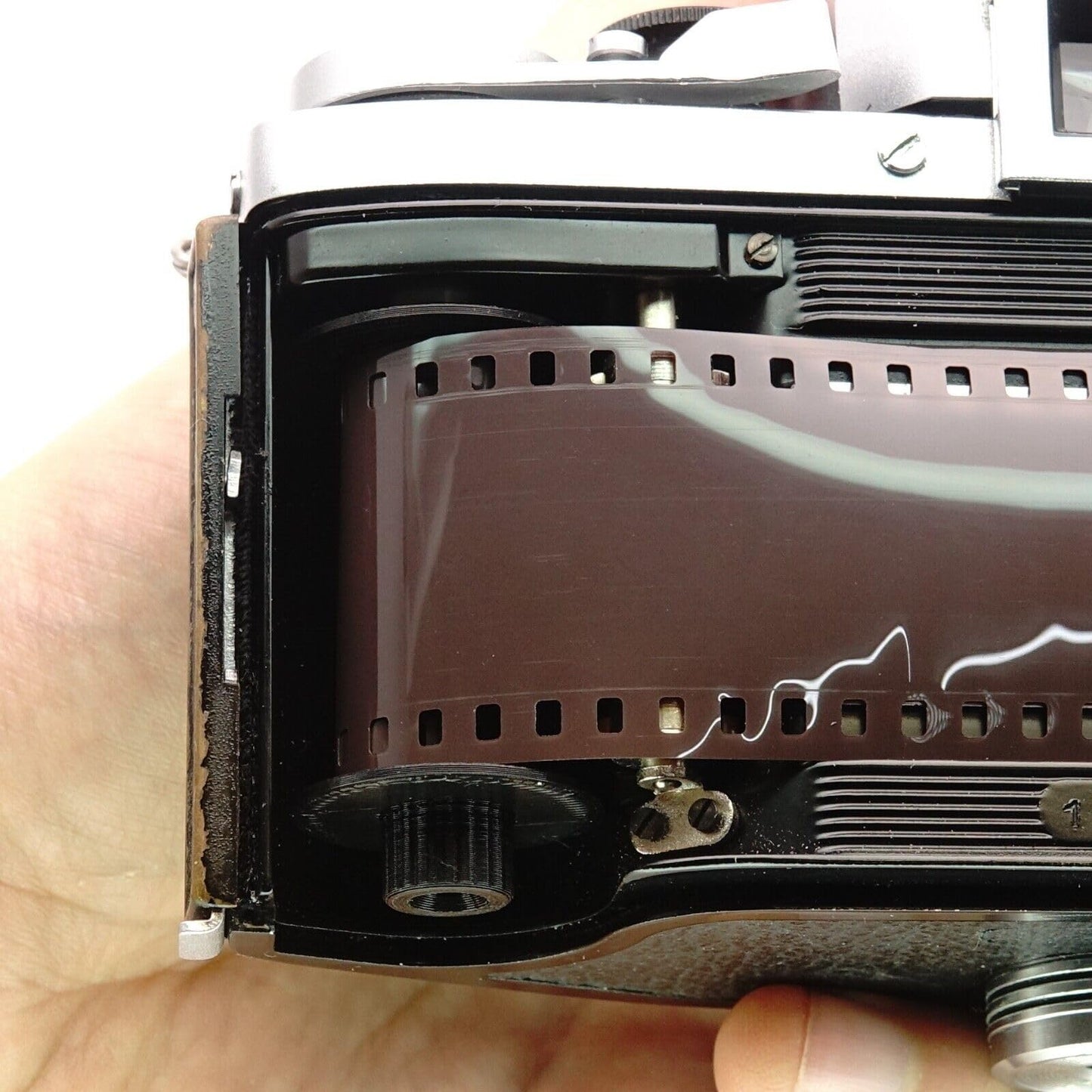 Filmspule für Exakta Varex VX 1000, VX 500, IIa & IIb (Code Blau)