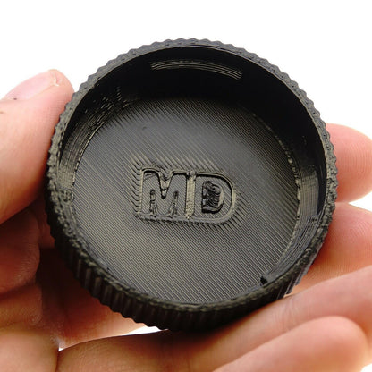 Cache d'objectif pour objectifs Minolta SR MC MD Rokkor