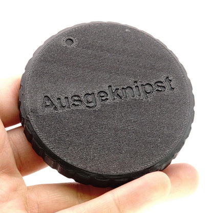 Cache d'objectif pour Rollei Rolleiflex SLX, 6006 & 6008