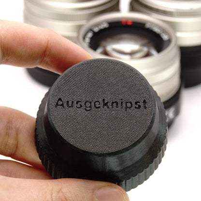 Lens rear cap (GK-R2 deep) for Contax G Biogon & Hologon