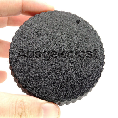 Cache arrière d'objectif pour objectifs Mamiya 645 (C, N, A, AFD)