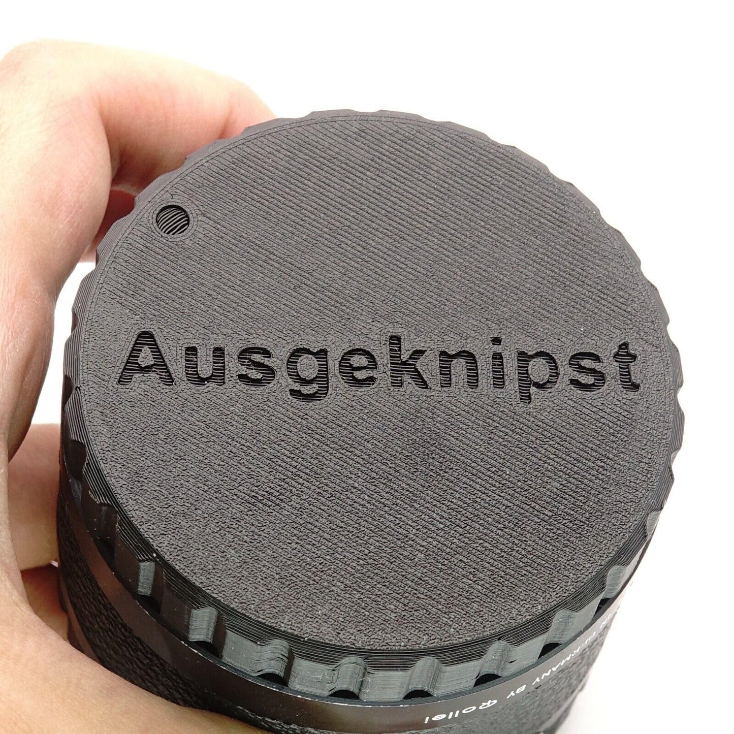 Cache d'objectif pour Rollei SL66 & objectifs Zeiss HFT