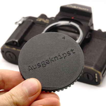 Copriobiettivo Canon FD per Canon AE-1, A-1, F-1, T90