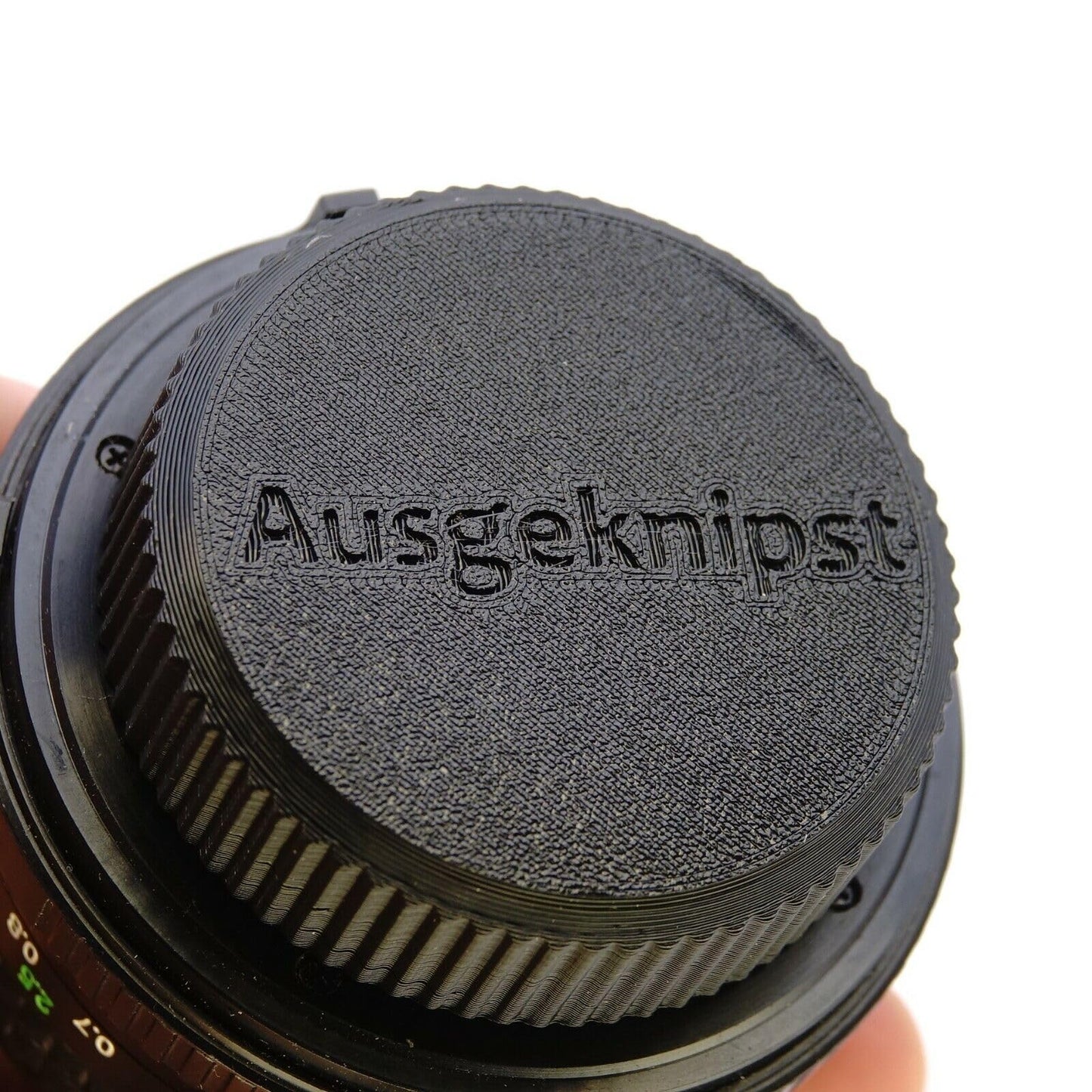 Cache d'objectif pour objectifs Minolta SR MC MD Rokkor