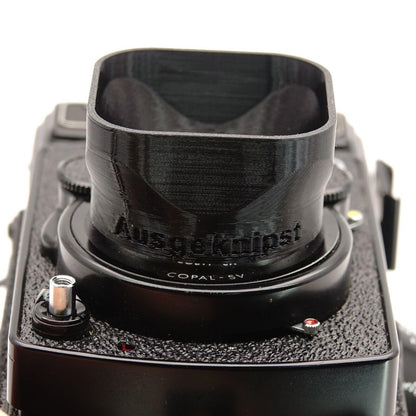 Gegenlichtblende Bay I für Yashica Mat 124G, Rolleiflex T & Rolleicord