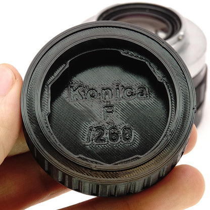 Cache d'objectif à baïonnette F pour Konica F, FS, FM & FP