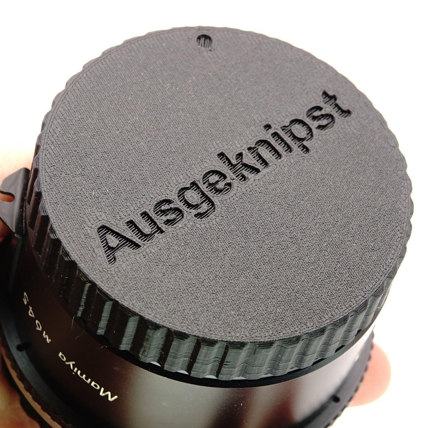 Cache arrière d'objectif pour objectifs Mamiya 645 (C, N, A, AFD)