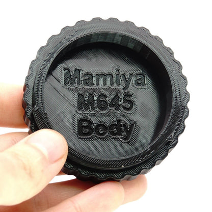 Cache boîtier Body Cap pour Mamiya 645, 1000S & Pro TL
