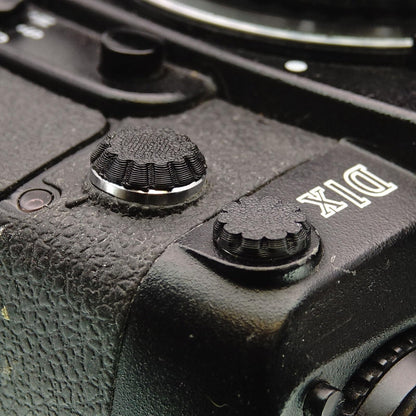 Juego de cubiertas modernas Nikon: tapas protectoras para mando a distancia de 10 pines y sincronización PC (F100, F5, F6, D850)