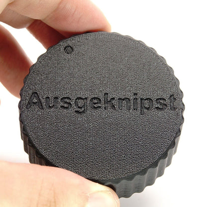 Lens rear cap for Mamiya Sekor E & EF (Z-mount)