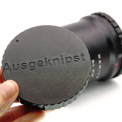 Tapa trasera para objetivos Mamiya RB67