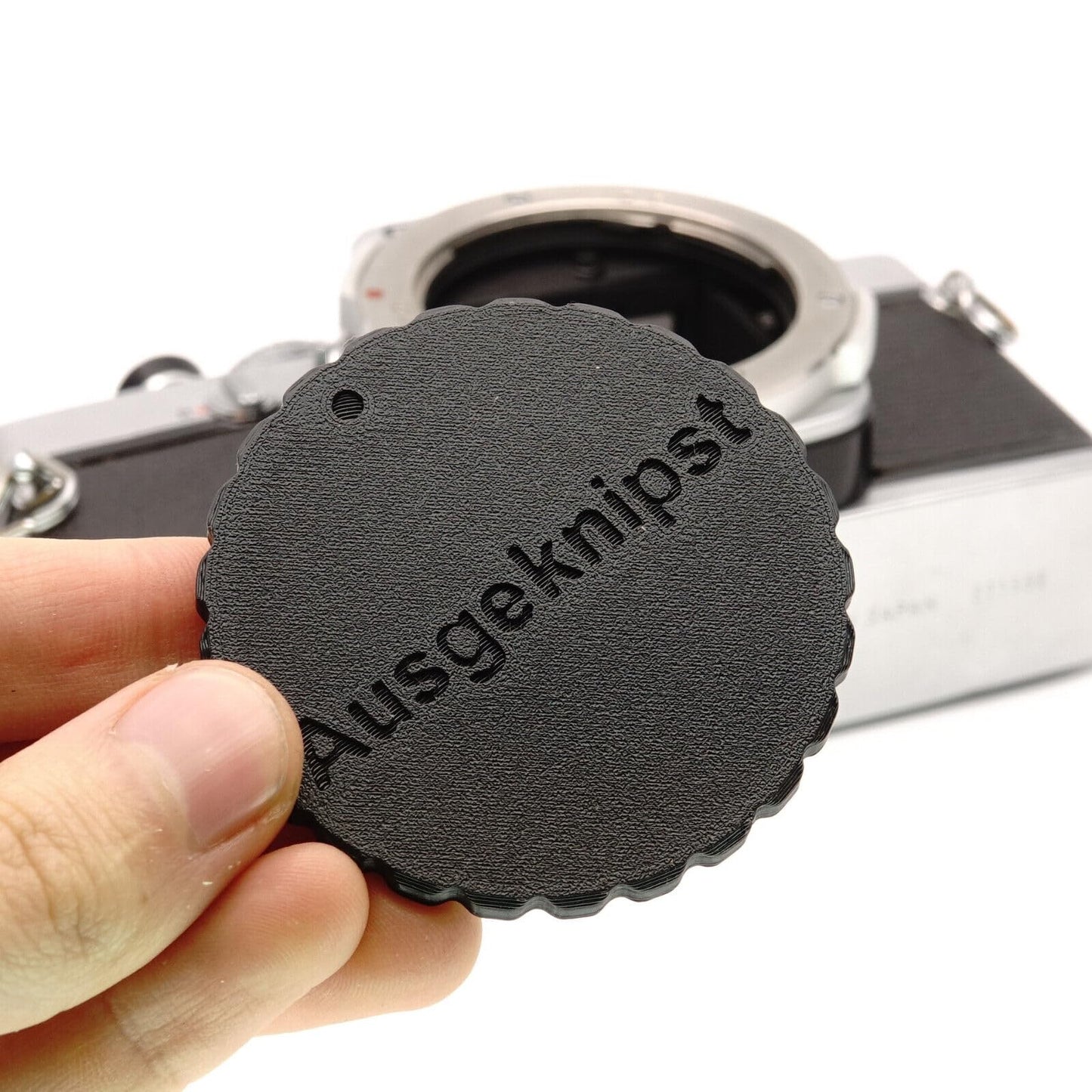 Couvercle de boîtier pour appareils Olympus OM (OM-1, OM-2, OM-4, OM-10)