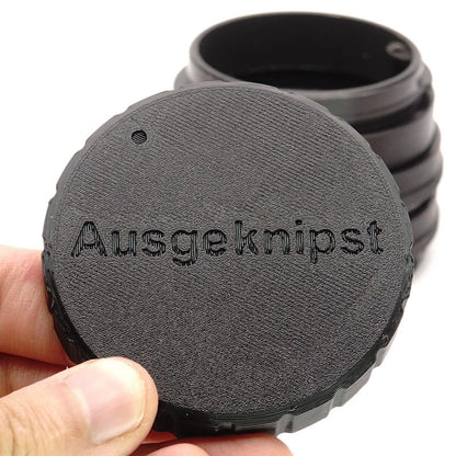 Cache d'objectif P6 à baïonnette pour Pentacon Six, Kiev 60 et Praktisix