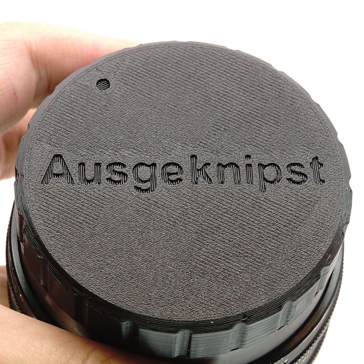 Cache d'objectif P6 à baïonnette pour Pentacon Six, Kiev 60 et Praktisix