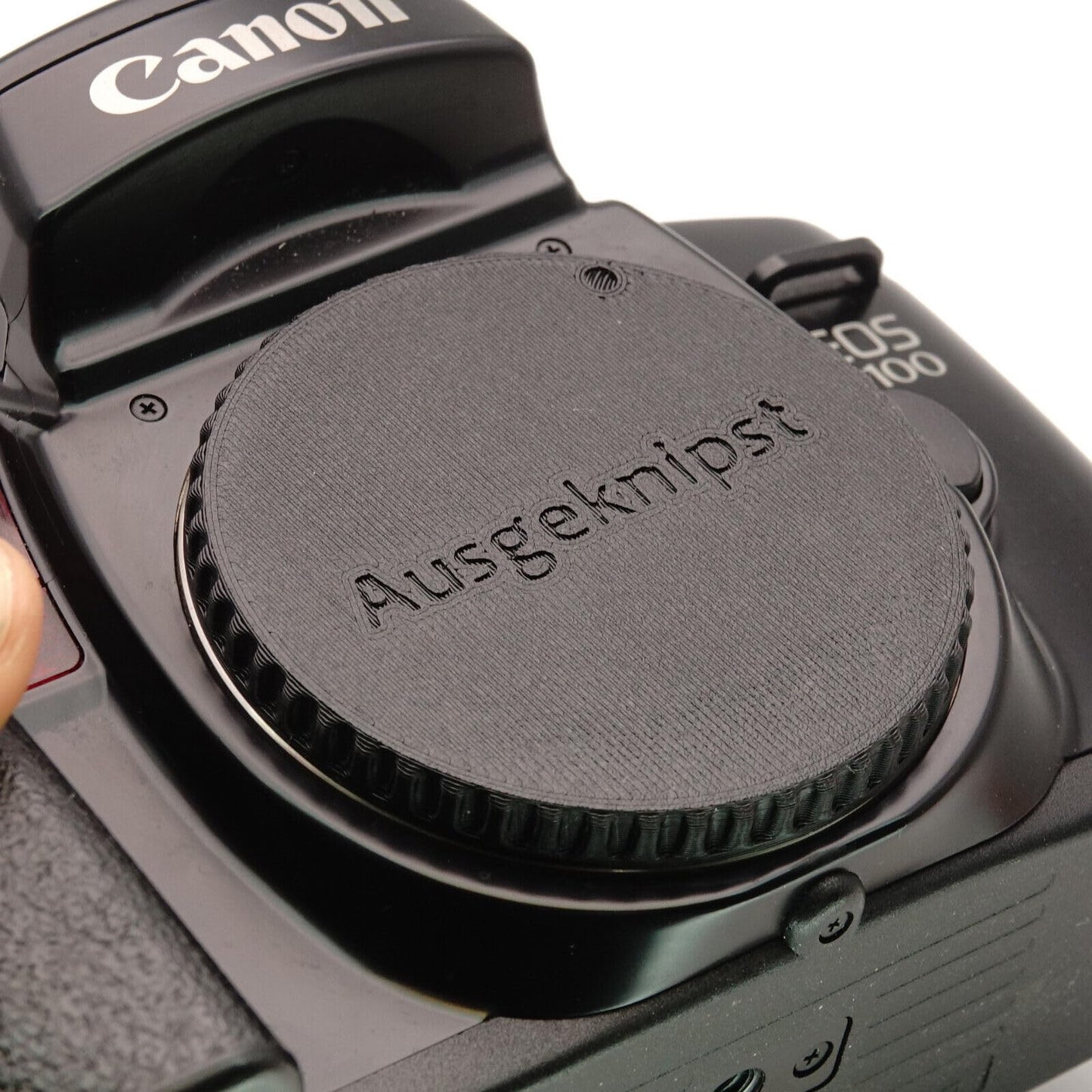 Tapa de cuerpo para Canon EOS EF-Mount (EOS 1, 3, 5, Rebel)